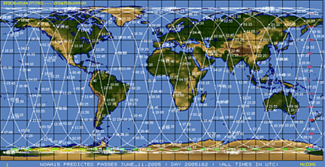 NOAA 15 Satellite Launched