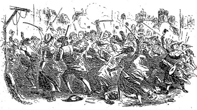 Mob stormed the Bastille