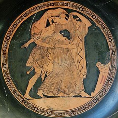 The Marriage Of Peleus and Thetis 1370 B.C.