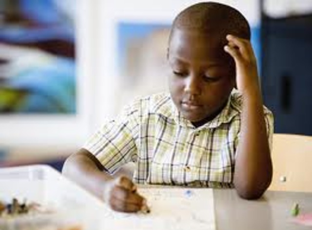 Started going to school