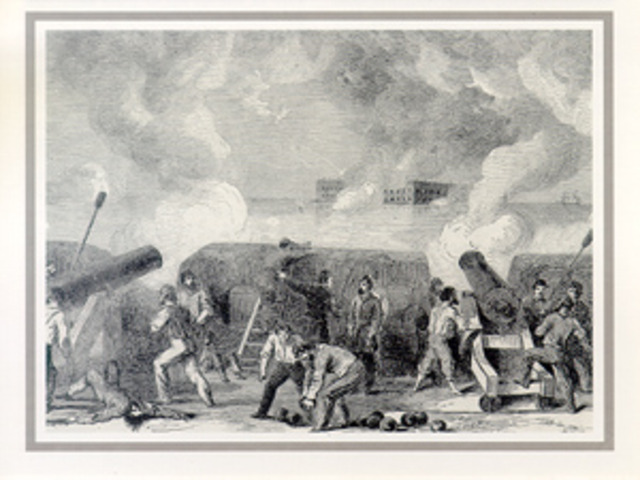 The Attack of Fort Sumter
