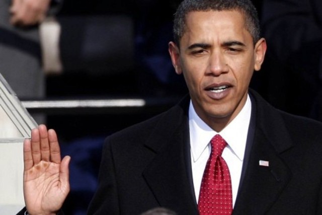 Obama becomes president