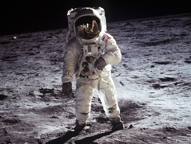 first man on the moon