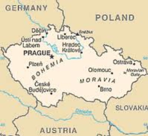 Nazis take Czechoslavoakia