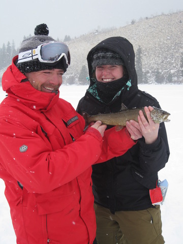 First Ice Fishing experience