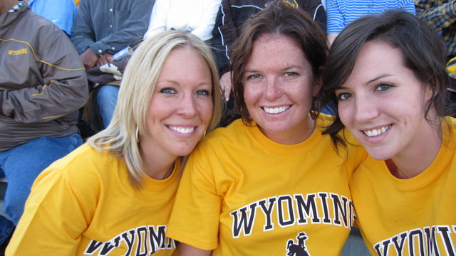 First Wyoming Football Game