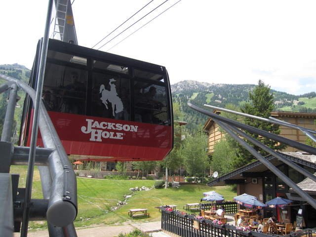 First Ride on the Jackson Hole Tram