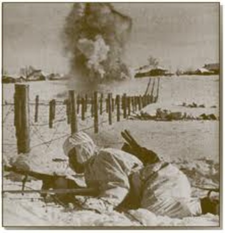 GERMAN FORCES ATTACK THE SOVIET UNION