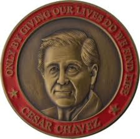 Death of Cesar Chaves.