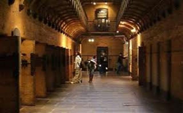 Ned gets sent to gaol.