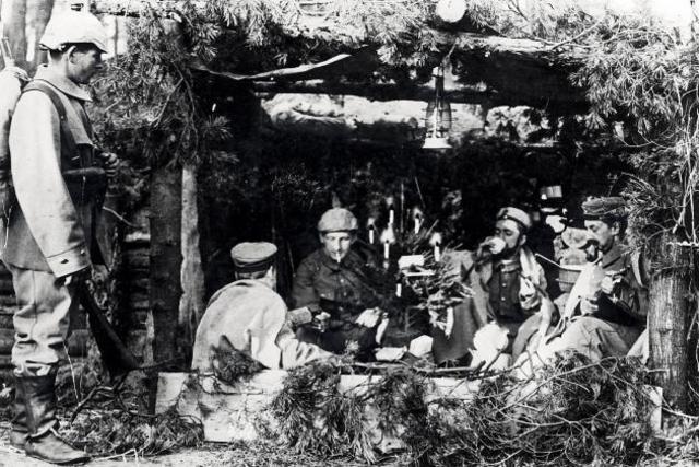 De wapenstilstand tussen de Geallieerden en de Duitsers is van kracht