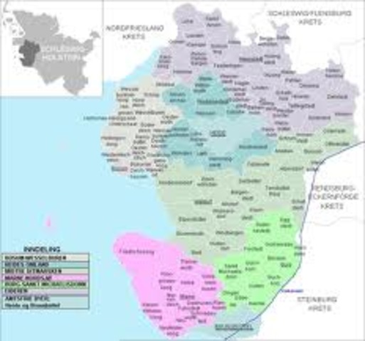 Hans og Hans bor Frederik lavede et krigstogt mod Ditmarsken i Tyskland