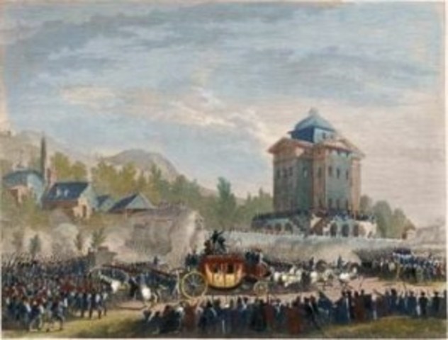 Retorno de Luis XVI para Paris