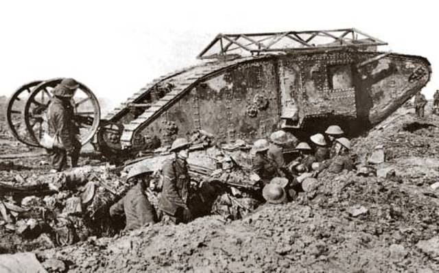 1e tanks worden gebruikt