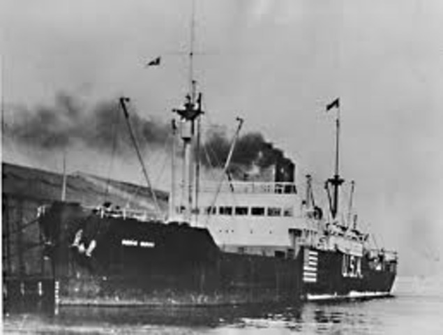 the Robin Moor is sunk