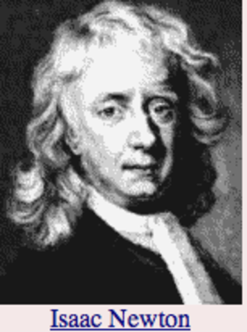 Sir Isaac Newton- 1642-1727 England