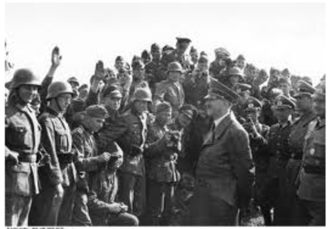 German troops attack soviet Union