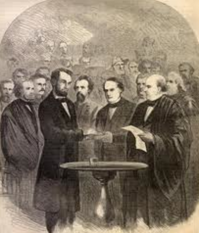 President Lincoln is Inaugurated / Rising Action #1