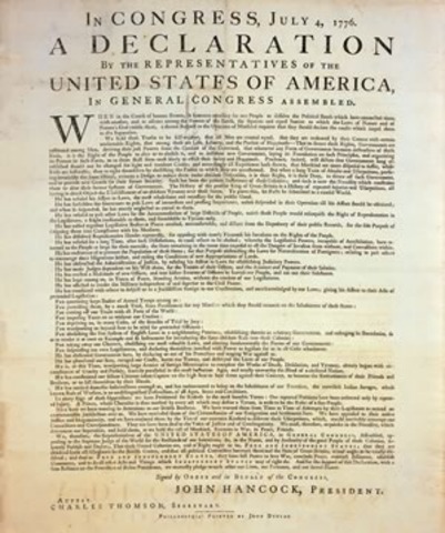 The Declaration Of Independence