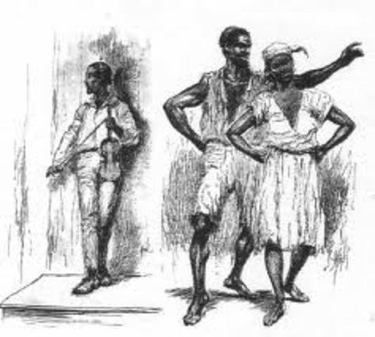 Calinda Dances With a Black Man at the Show