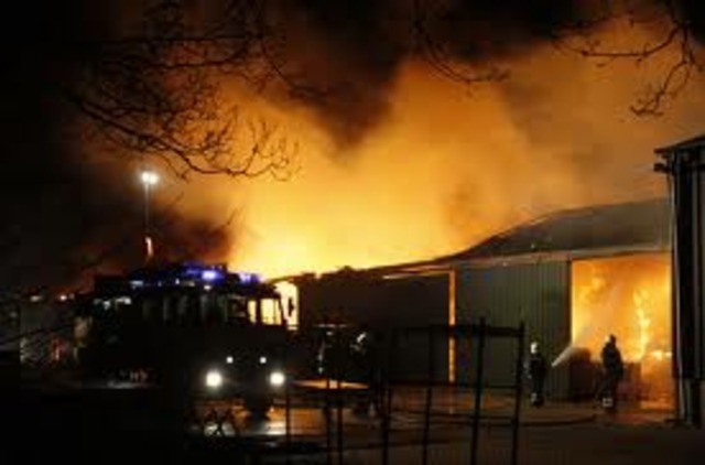 Grote brand in Oirschot
