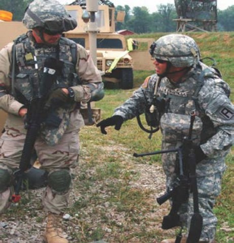 First Army uncases its colors