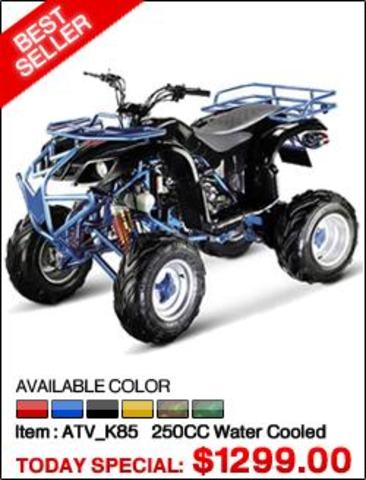 Dad and Mom Bought me a 4Wheeler.