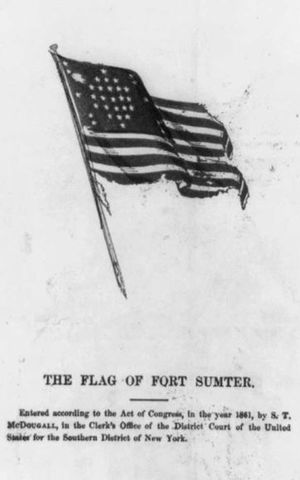 Battle at Fort Sumter