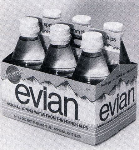 Popular Imports Include Evian Water