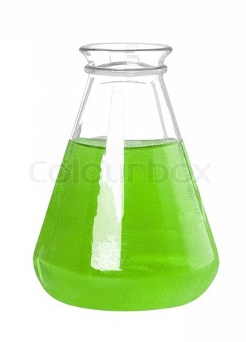 Chemicals begin to form