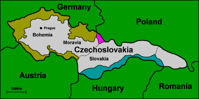 Nazis take Czechoslovakia