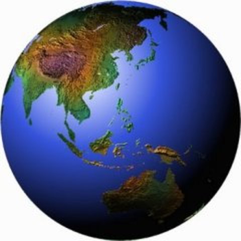 (2.2 BYA) Earth takes today's shape.