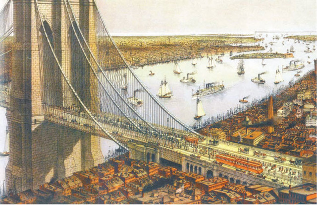 Arrival of 30,000 British Troops in New York Harbor