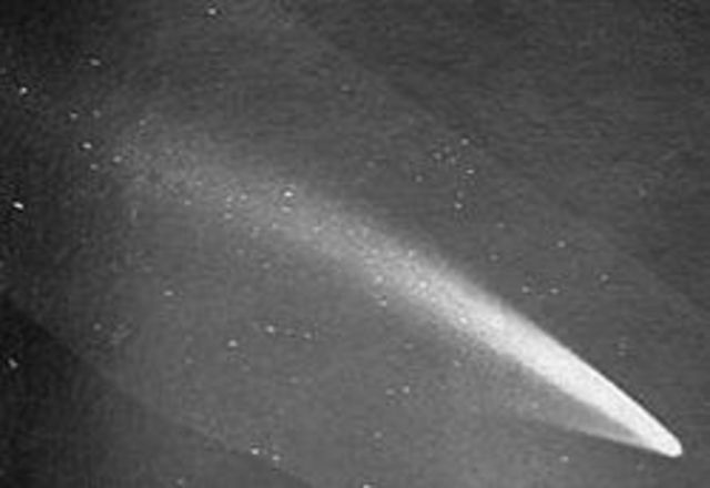 Halley's Comet Sighting