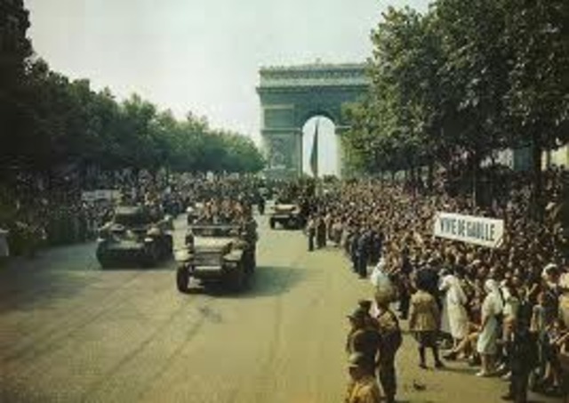 1944 Aug. - Paris retaken by Allies Forces