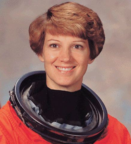 First  woman to command a shuttle