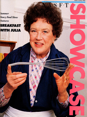 Julia Child at Summer Fancy Food Show