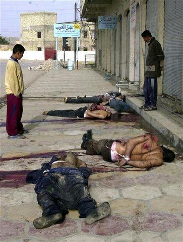 Thousands of people killed