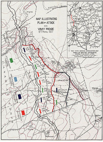 The Battle of Vimy Ridge