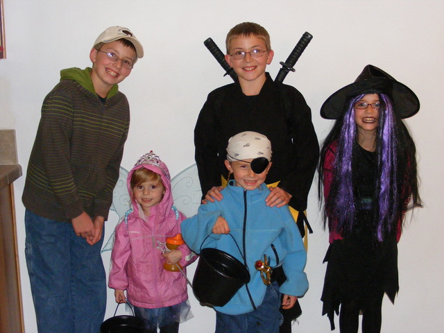 I have five wonderful kids.