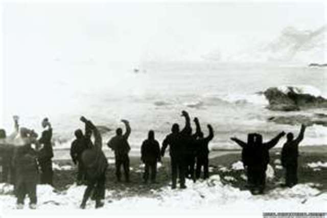The men reached Elephant Island