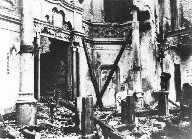 Jewish Synagogue Razed