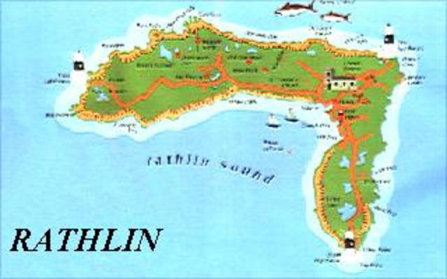 The Vikings arrive in Ireland performing small raids