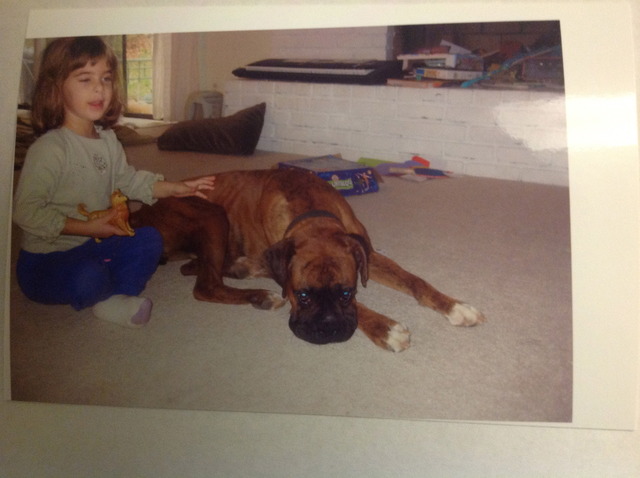 My grandmother's dog Manny!