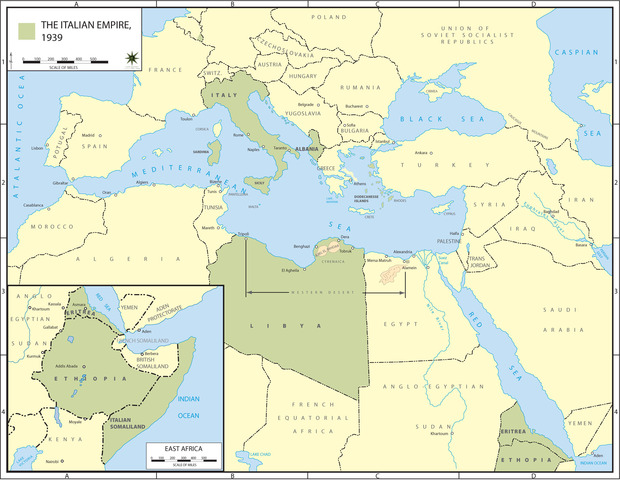 Ethopia becomes apart of Italain Empire