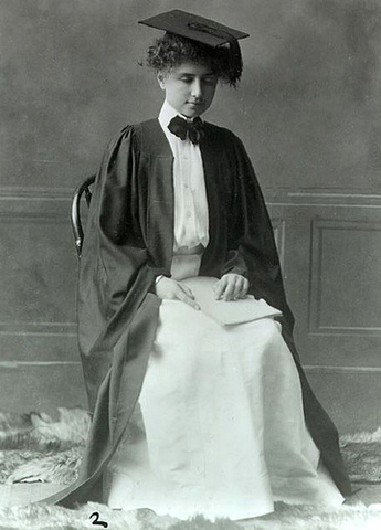 Helen graduated from Radcliffe College