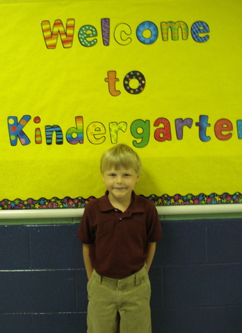 My First Day of Kindergarten