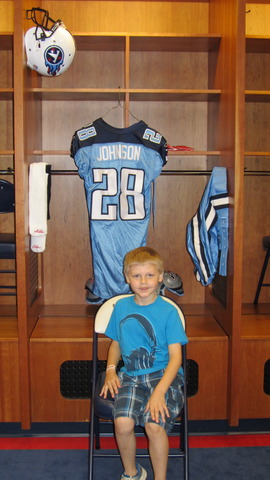 When I Got to See the Titan's Locker Room