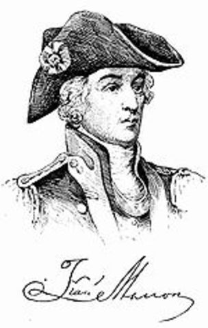 Colonel Francis Marion (1732-1795) (Important Person)