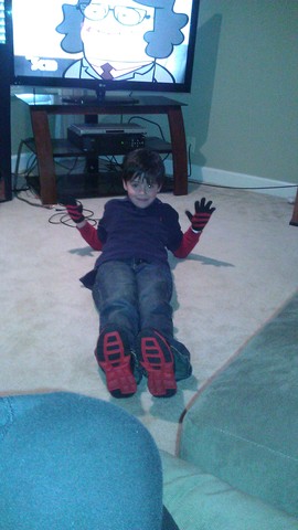 Rocket has landed with a new boy.